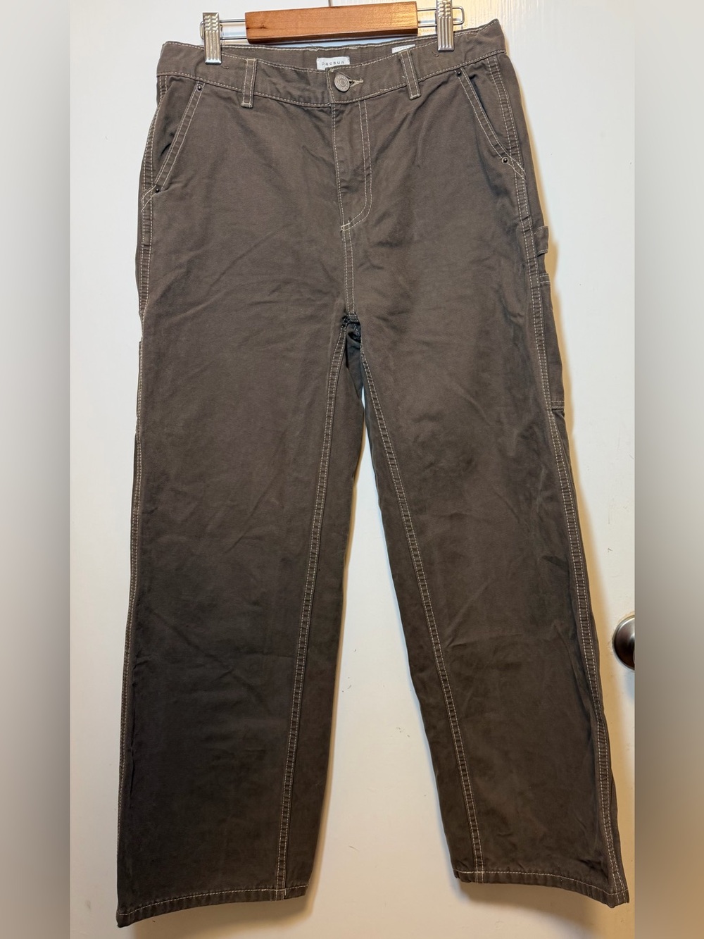 Pacsun Boys Brown Baggy Carpenter Jeans 
Size 14